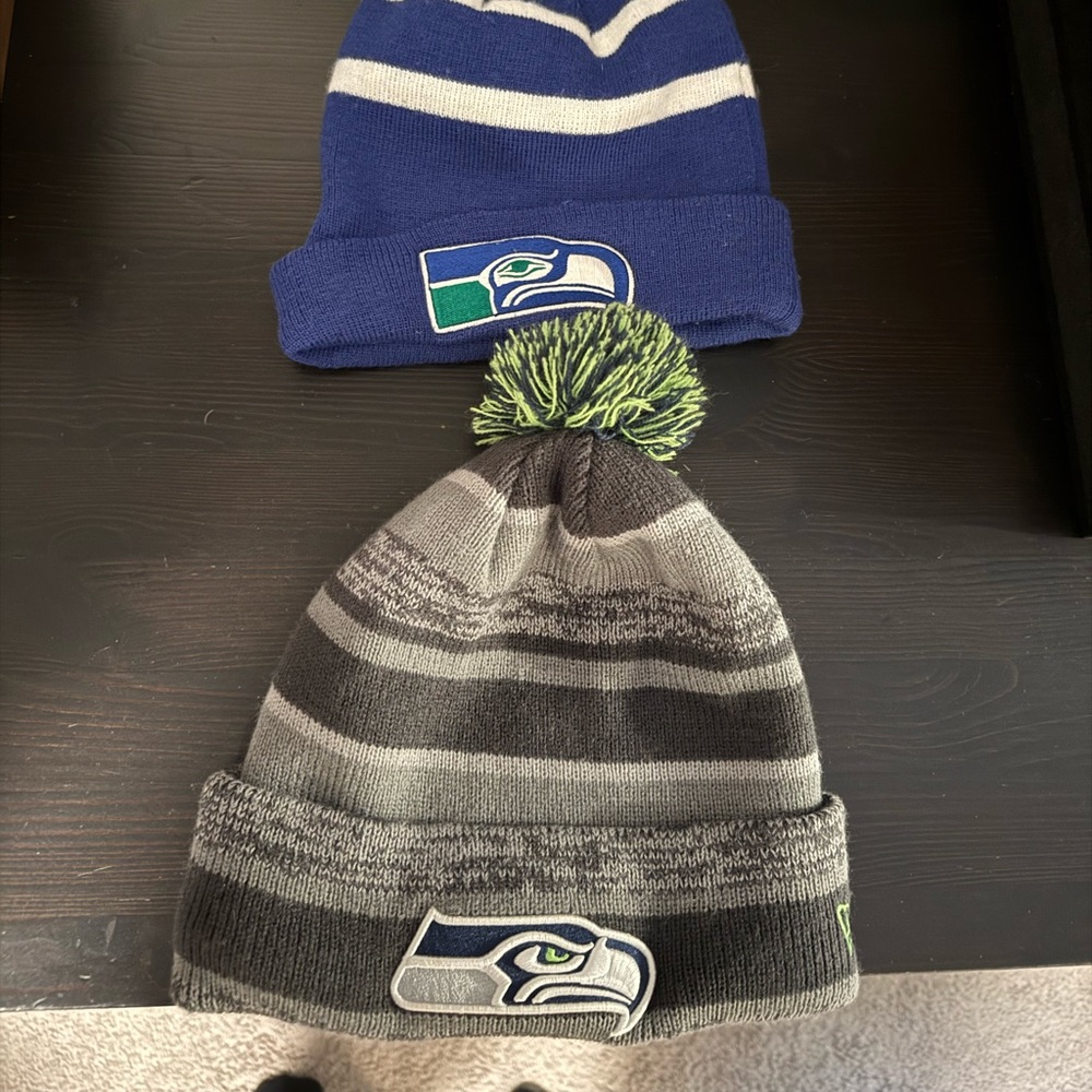 New Era Beannies - Seattle Seahawks